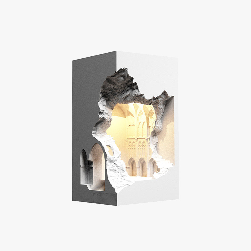 Renverdale Gypsum Wall Light-Moonnatur