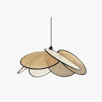 Norrelvale Rattan Pendant Light-Moonnatur