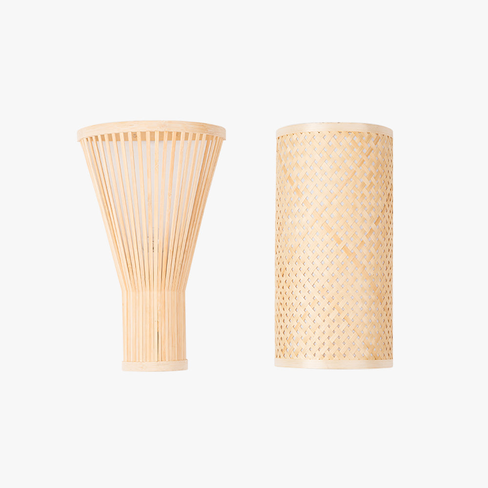 Harvenelle Rattan Wall Light-Moonnatur