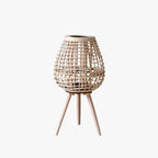 Woldenenna Rattan Floor Lamp-Moonnatur