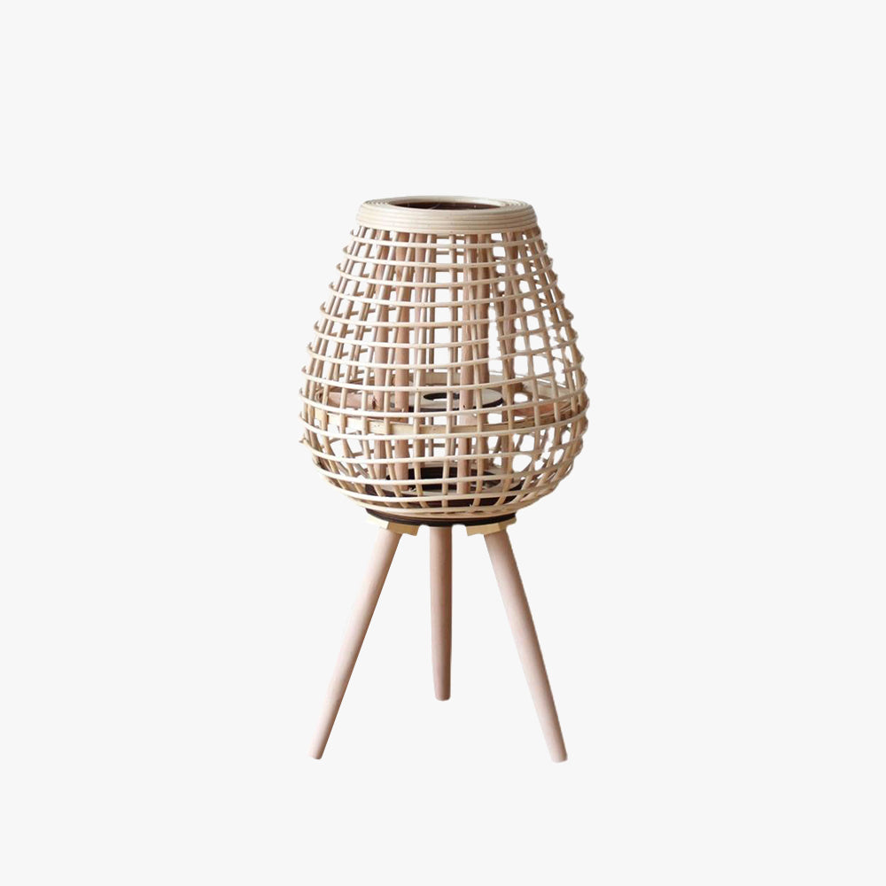 Woldenenna Rattan Floor Lamp-Moonnatur