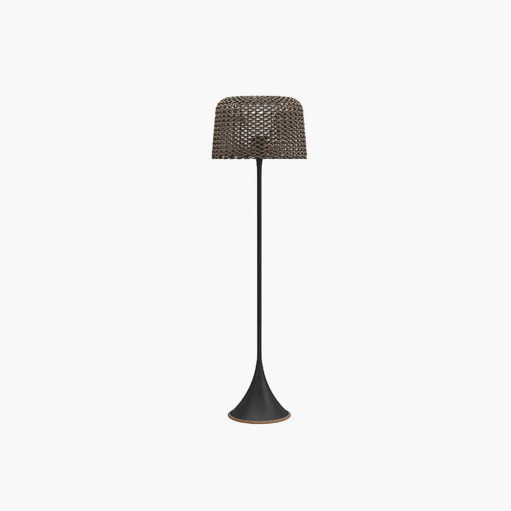 Ordelwell Rattan Floor Lamp-Moonnatur