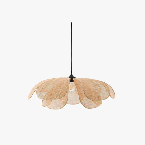 Aiko Handmade Pendant Light, Rattan/Willow Weave - Neutralighting