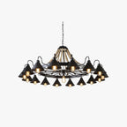 Fendelfern Metal Chandelier-Moonnatur