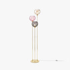 Wilvenena Glass Floor Lamp-Moonnatur