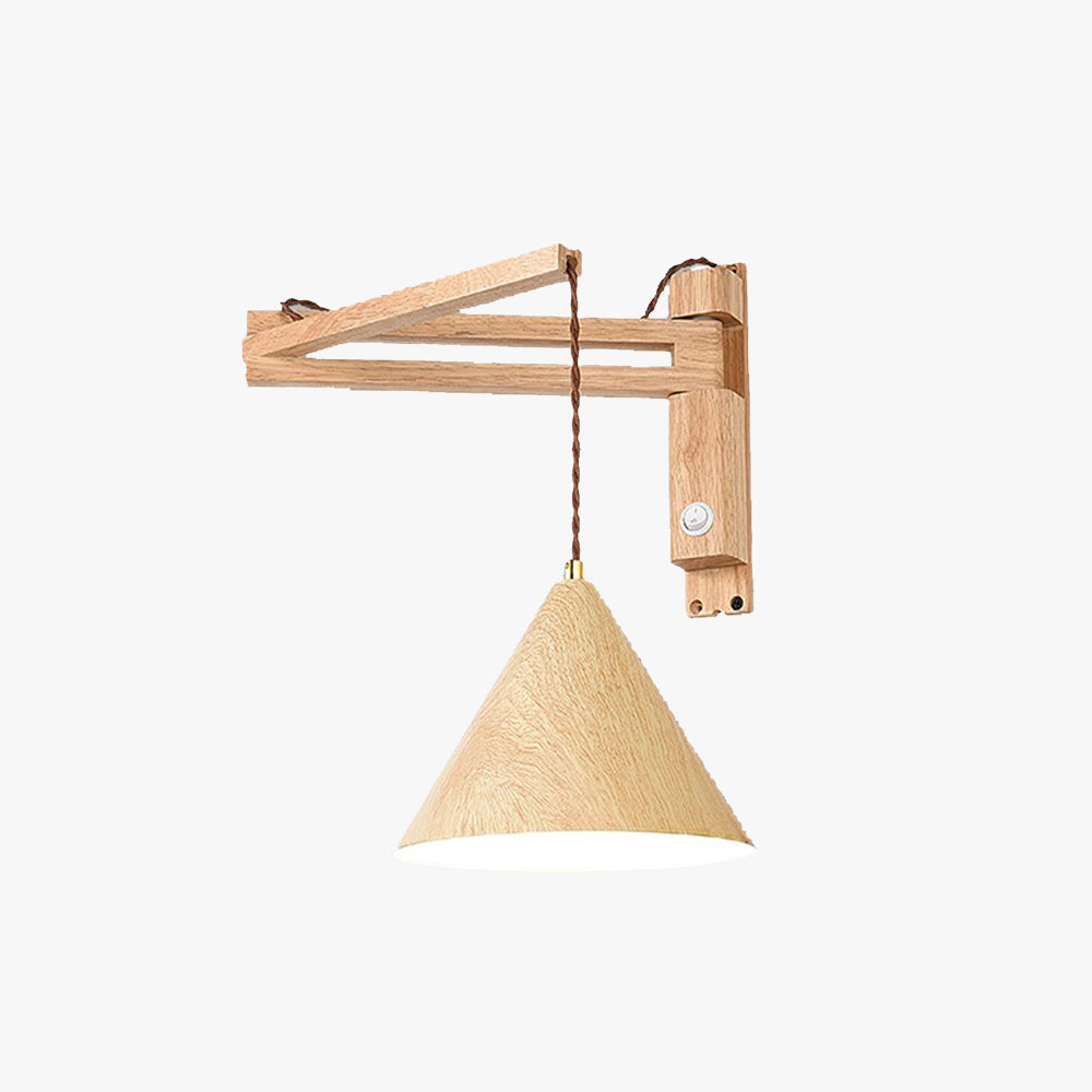 Kenrenenna Wood Wall Light-Moonnatur