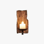 Oakenevia Pine Wood Wall Light-Moonnatur