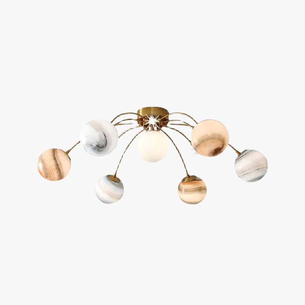 Orenenora Glass Ceiling Light-Moonnatur