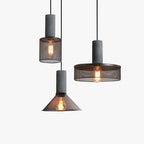 Rildengrove Cement Pendant Light-Moonnatur
