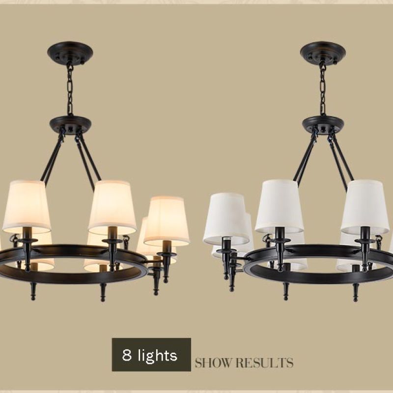 Jorrenoria Fabric Chandelier-Moonnatur