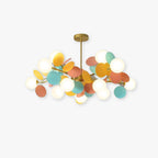 Faldenley Glass Chandelier-Moonnatur