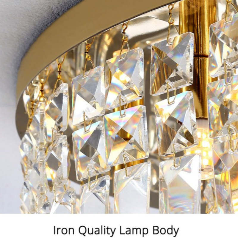 Garnelwren Crystal Ceiling Light-Moonnatur