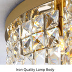 Garnelwren Crystal Ceiling Light-Moonnatur