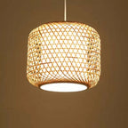 Dunselwick Wicker Pendant Light-Moonnatur