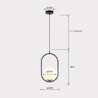 Lovenelis Metal Pendant Light-Moonnatur