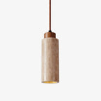 Ambelholm Travertine Pendant Light-Moonnatur