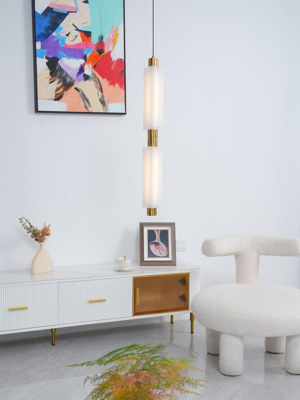 Erdeneth Acrylic Pendant Light-Moonnatur