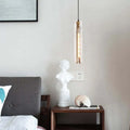 June Brass Designer Glass Pendant Lamp Smoky - Neutralighting