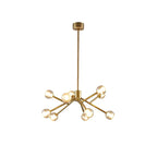 Nethenwren Glass Chandelier-Moonnatur