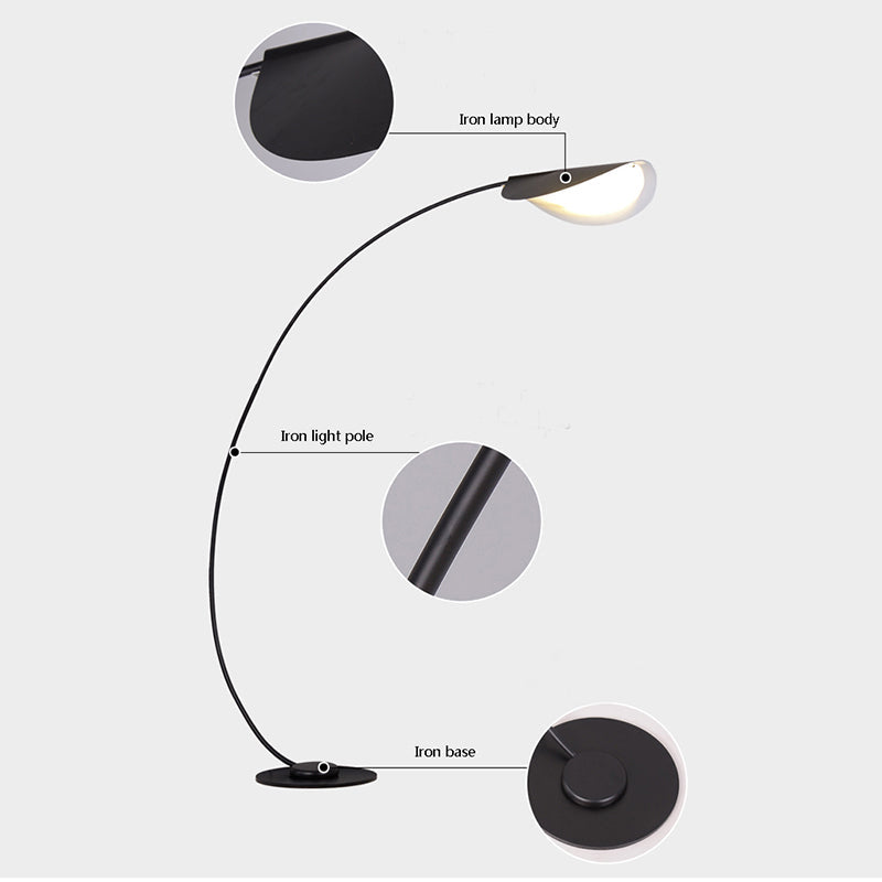 Baldenoria Metal Floor Lamp-Moonnatur