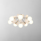 Faldenley Glass Chandelier-Moonnatur
