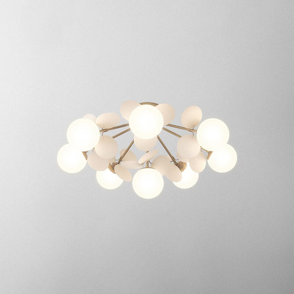Faldenley Glass Chandelier-Moonnatur