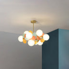 Faldenley Glass Chandelier-Moonnatur