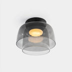 Ashenelia Glass Ceiling Light-Moonnatur