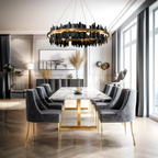 Camberorie Metal Chandelier-Moonnatur