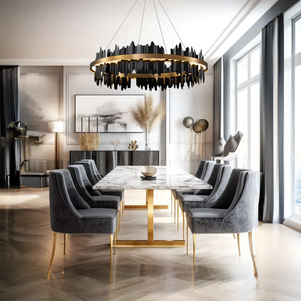 Camberorie Metal Chandelier-Moonnatur