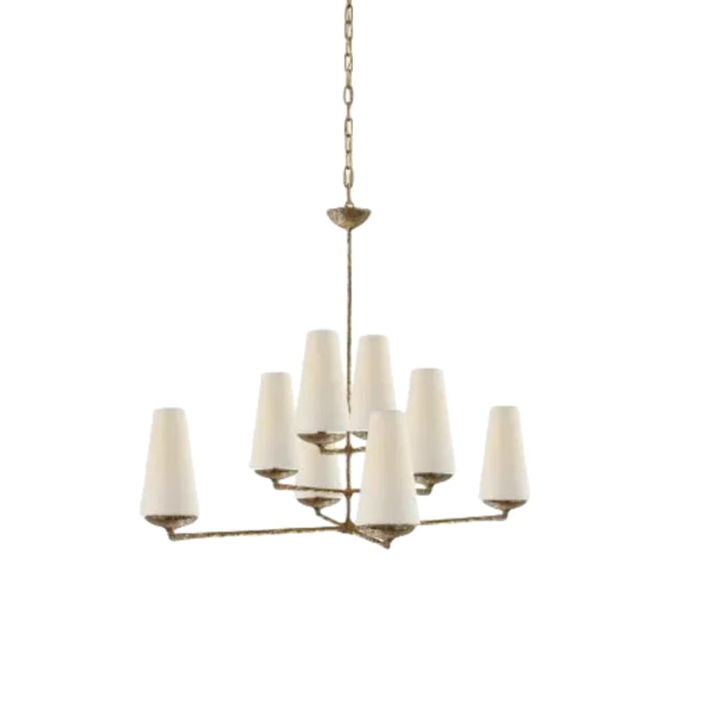 Baldenena Fabric Chandelier-Moonnatur