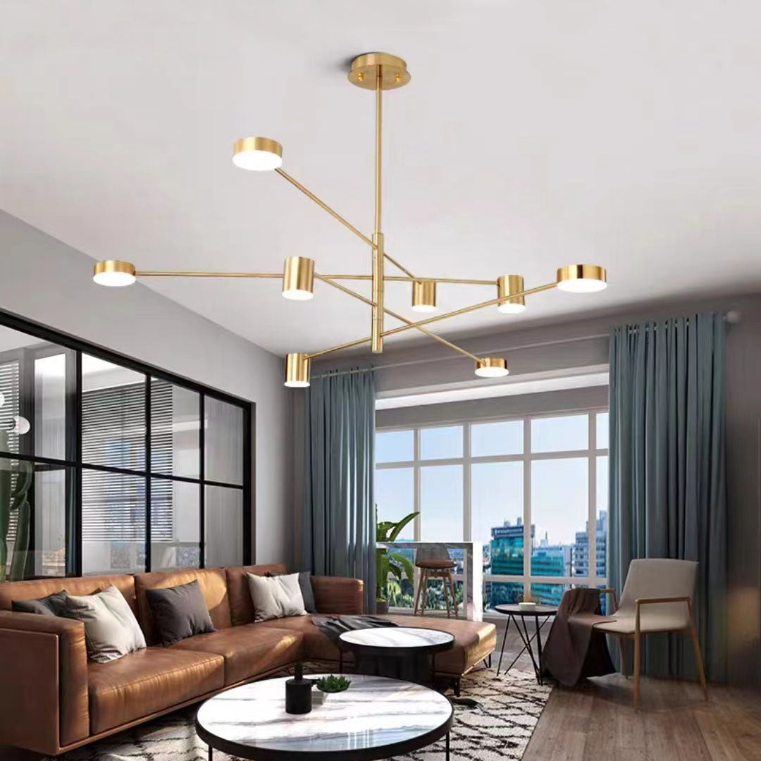 Denelaelle Metal Pendant Light-Moonnatur