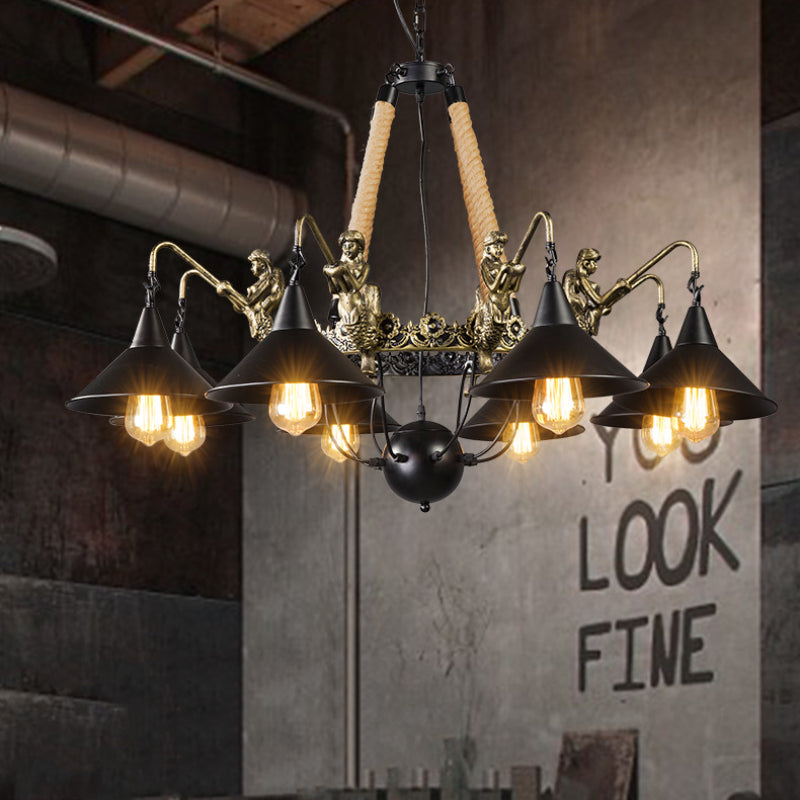 Faldenmere Metal Chandelier-Moonnatur