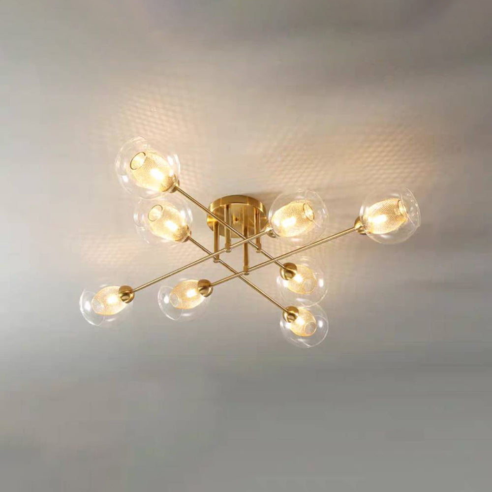 Inverrose Glass Chandelier-Moonnatur