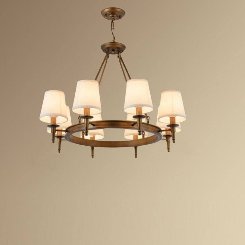 Jorrenoria Fabric Chandelier-Moonnatur