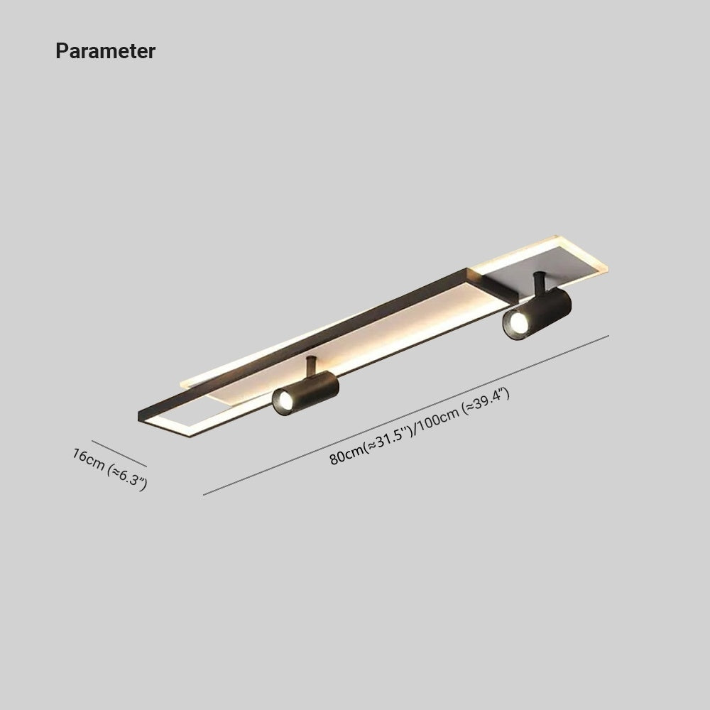Morrelenora Aluminium Ceiling Light-Moonnatur