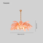 Dorrenwick Feather Pendant Light-Moonnatur