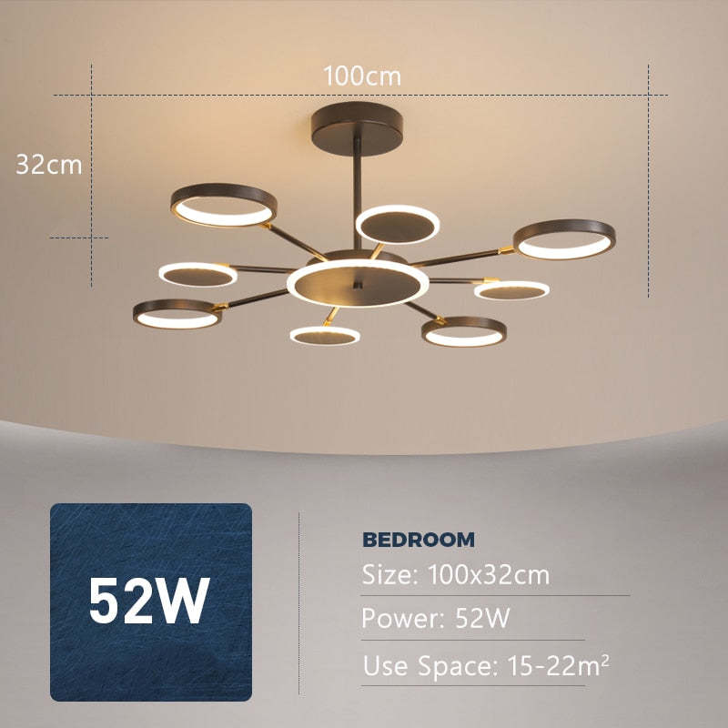 Hadrenelia Acrylic Pendant Light-Moonnatur