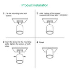 Cardelwell Acrylic Ceiling Light-Moonnatur