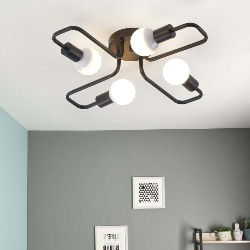 Ivrenhill Metal Ceiling Light-Moonnatur