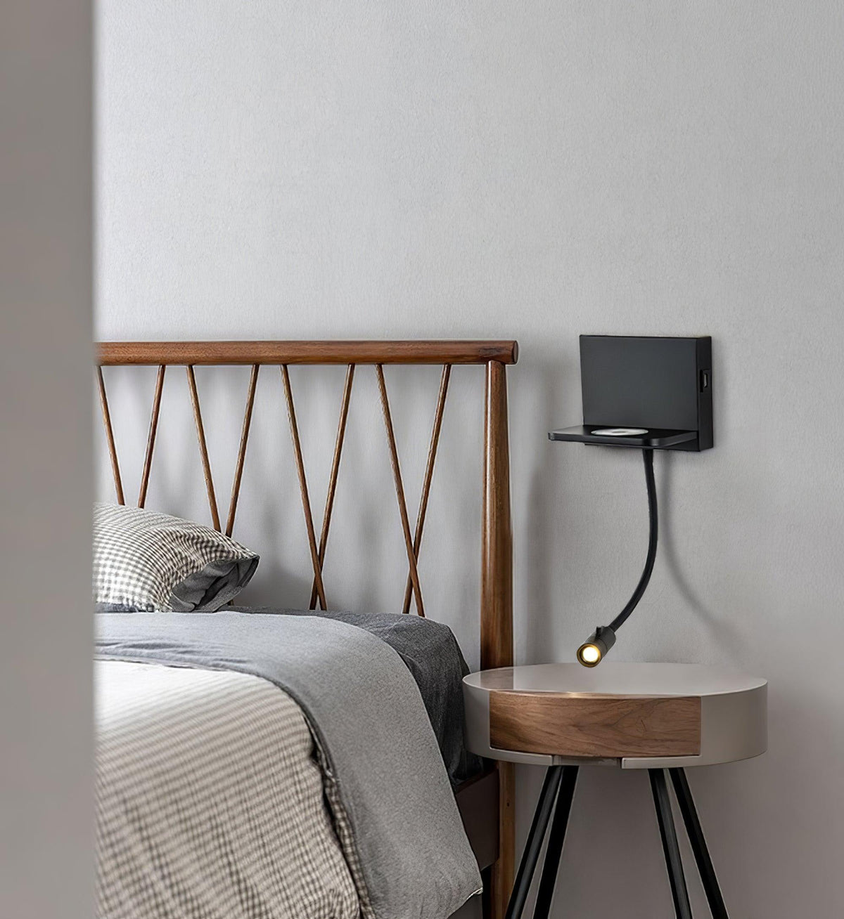 Vondelle Metal Wall Light-Moonnatur