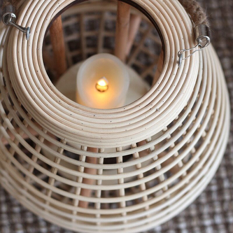 Woldenenna Rattan Floor Lamp-Moonnatur