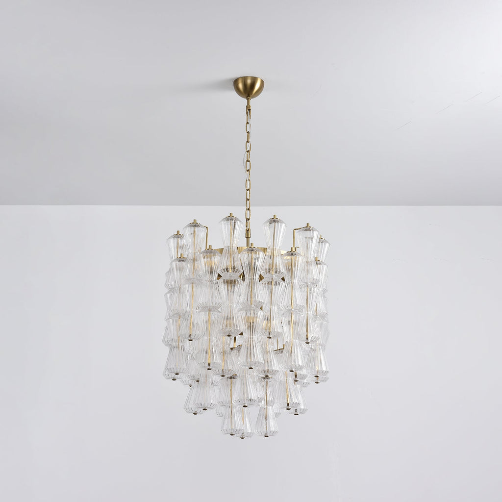 Deneleth Glass Chandelier-Moonnatur