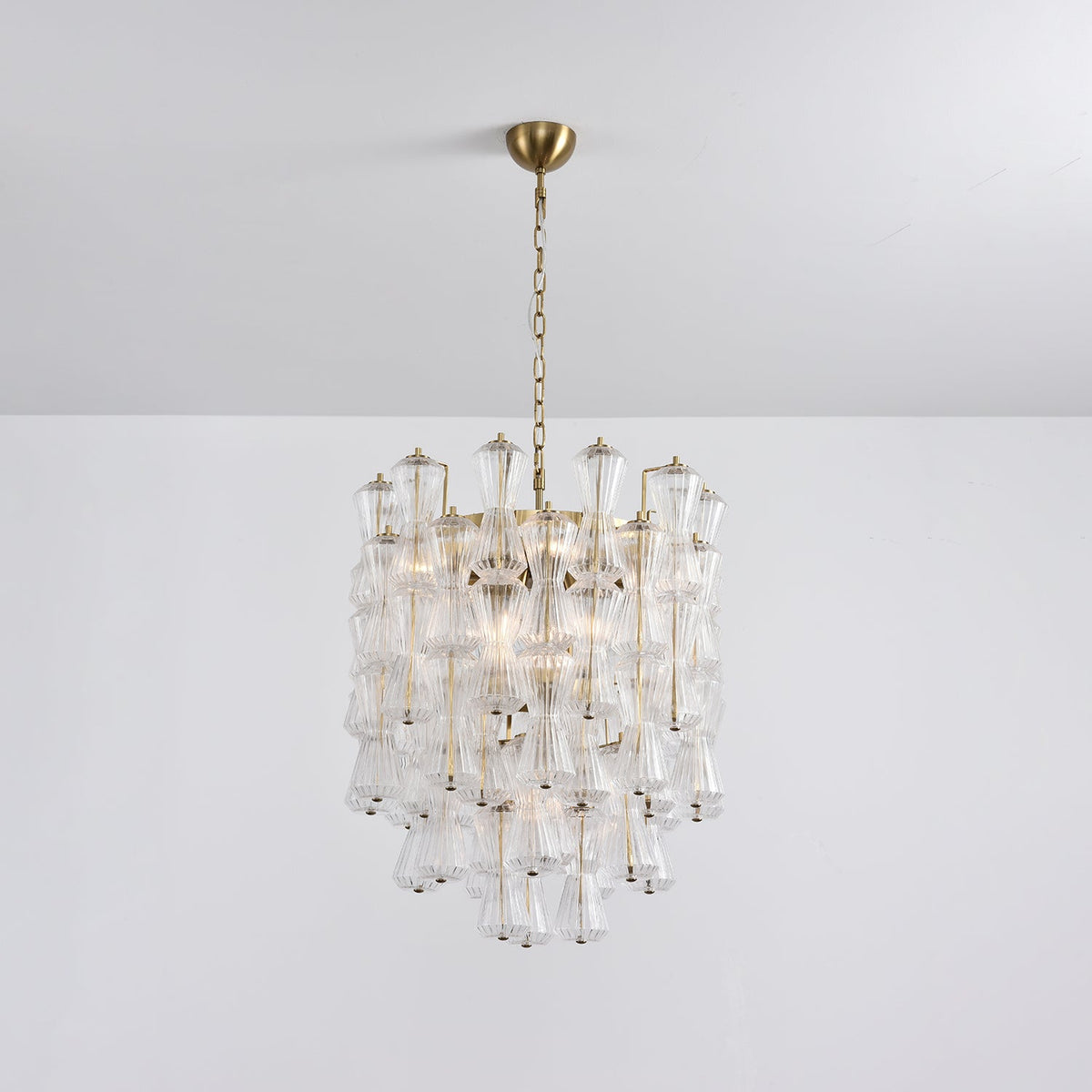 Deneleth Glass Chandelier-Moonnatur
