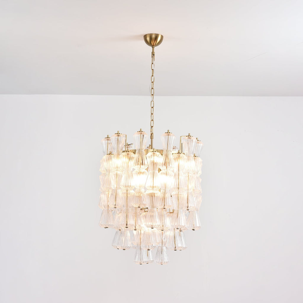 Deneleth Glass Chandelier-Moonnatur