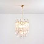 Deneleth Glass Chandelier-Moonnatur