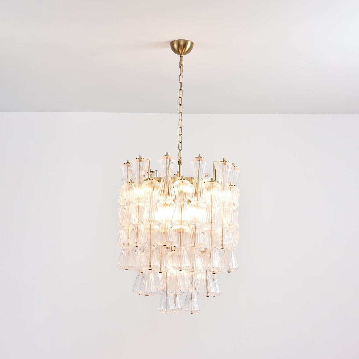 Deneleth Glass Chandelier-Moonnatur