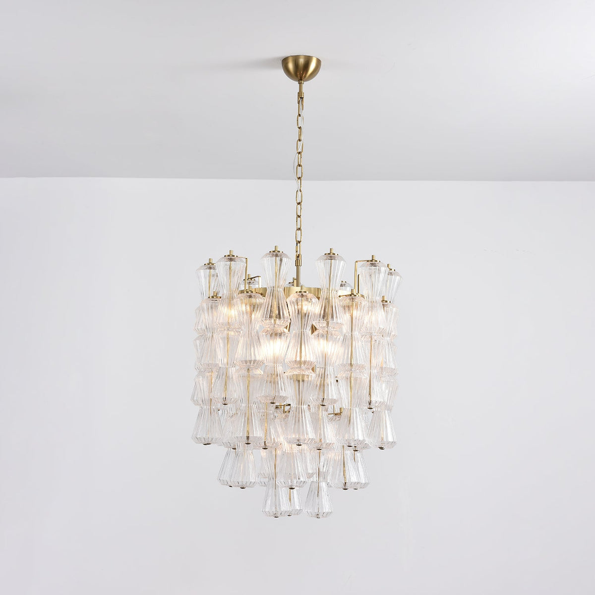 Deneleth Glass Chandelier-Moonnatur