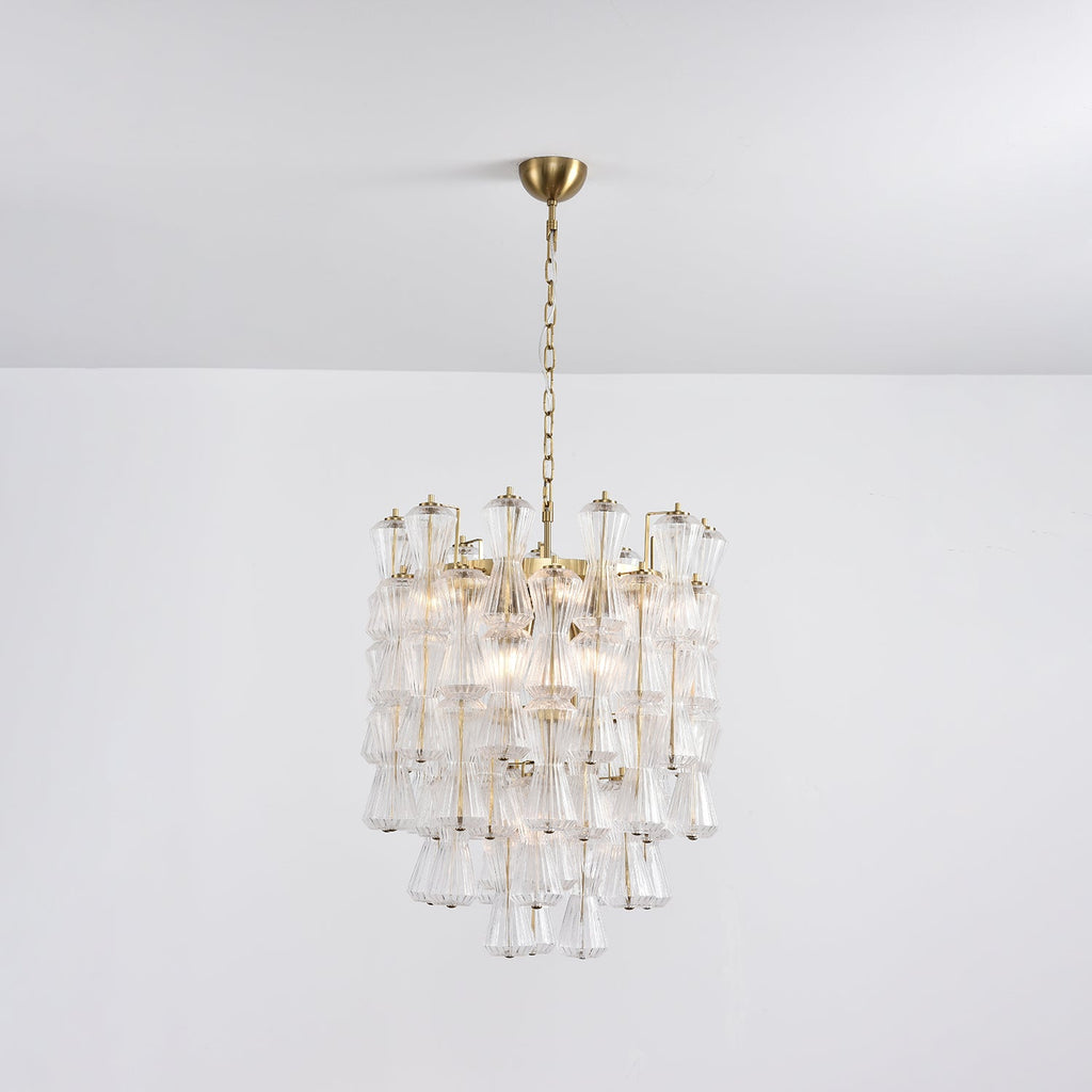 Deneleth Glass Chandelier-Moonnatur
