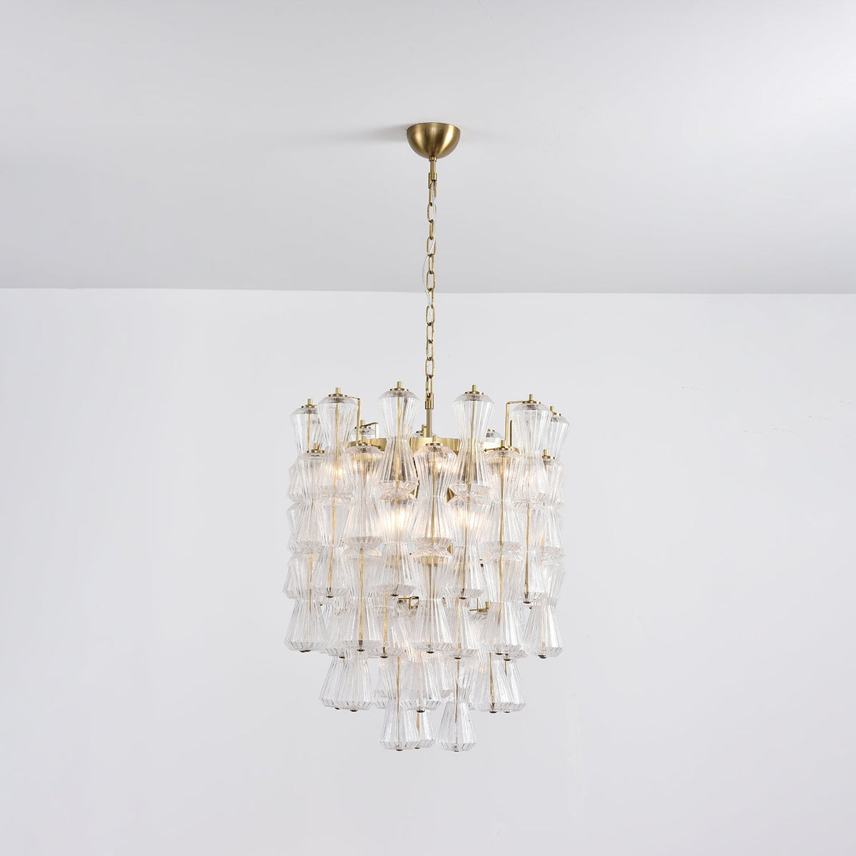 Deneleth Glass Chandelier-Moonnatur